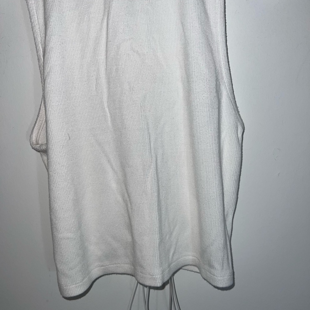 Joah Brown Lace Up Crop Tank small medium - Picture 12 of 14